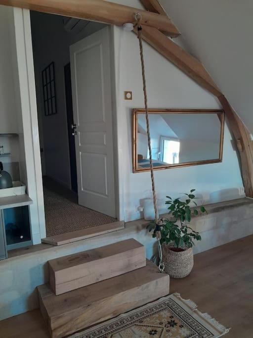 Apartamento Le Repaire De Bacchus Saint-Nicolas-de-Bourgueil Exterior foto