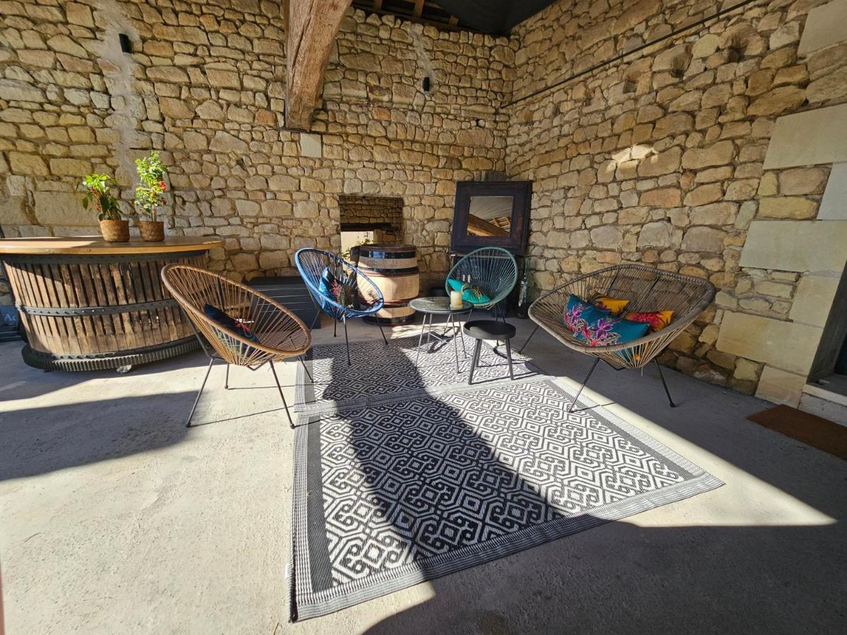 Apartamento Le Repaire De Bacchus Saint-Nicolas-de-Bourgueil Exterior foto